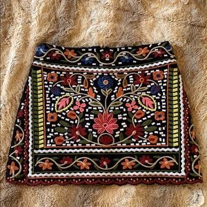 Embroidered Skirt